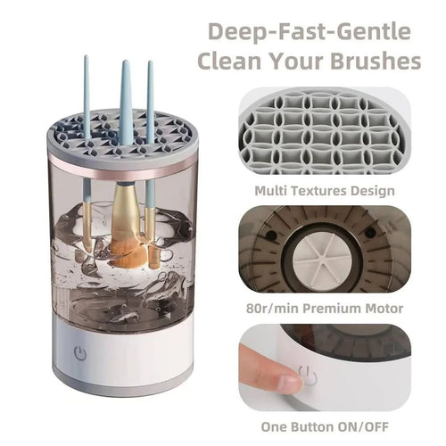 Tangerine™ Automatic Electric Makeup Brush Cleaner & Dryer