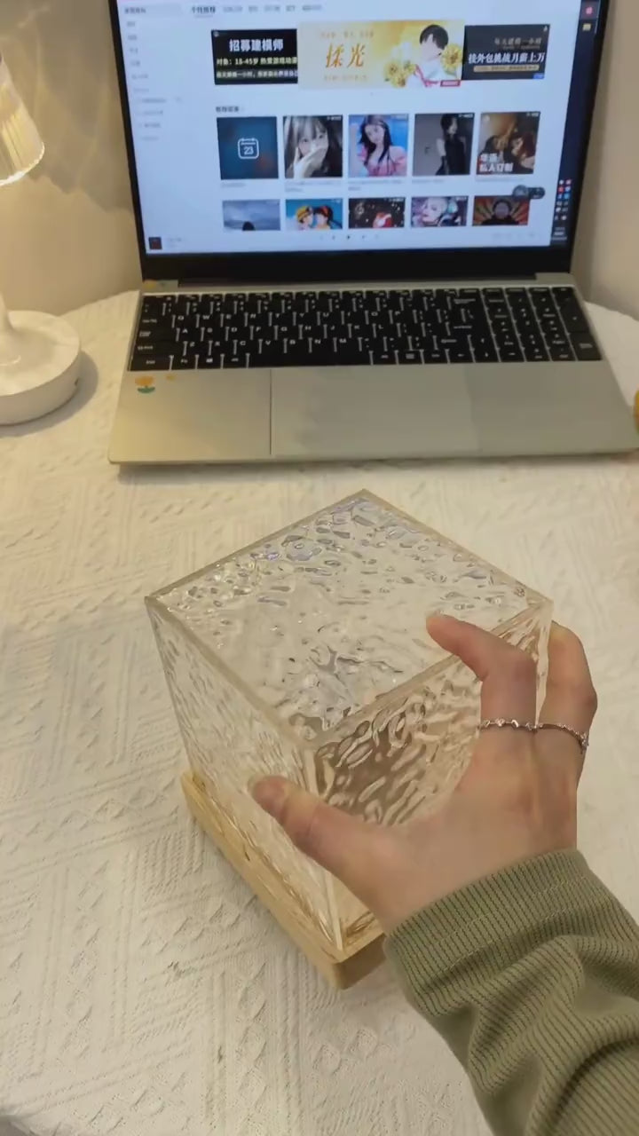 Enchanted Forest LED Cube Light - 16 Colors | 6 Brightness Levels | 4 Speed Modes